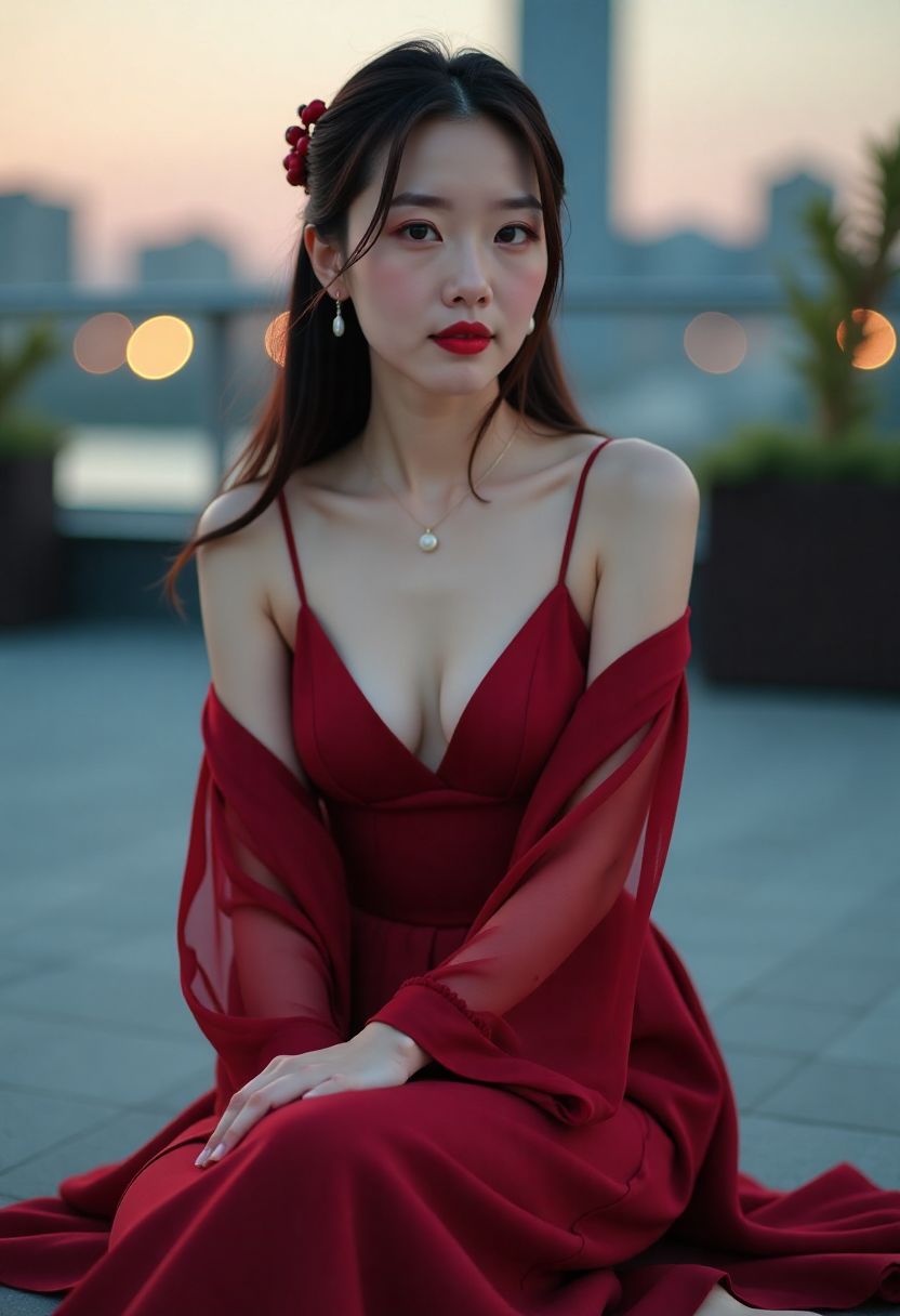 旧城灯火海报