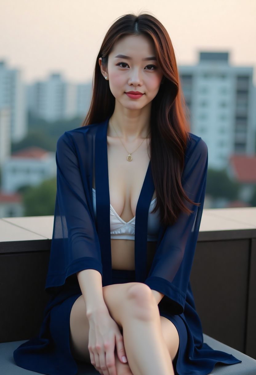 闭馆后的灯